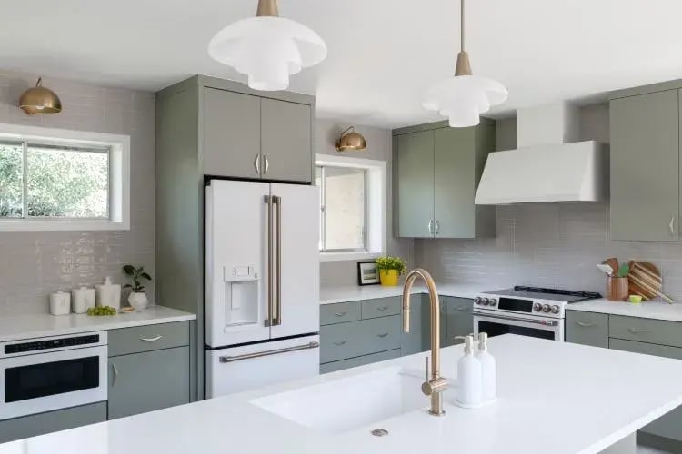 Mid Century Modern Kitchen Remodel in McLean, VA by Denny and Gardner project photo
