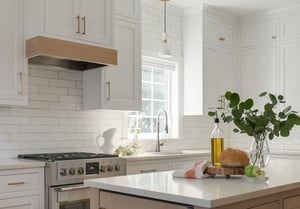 Kitchen after Denny + Gardner remodel