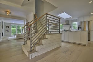 Custom kitchen design in a Vienna home, showcasing thoughtful layout and quality finishes