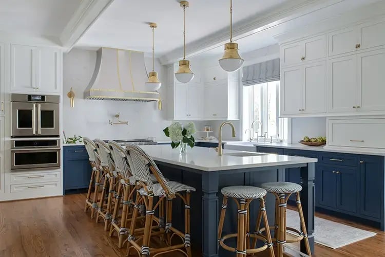 Traditional Transitional Kitchen Remodel in Fairfax, VA by Denny and Gardner project photo