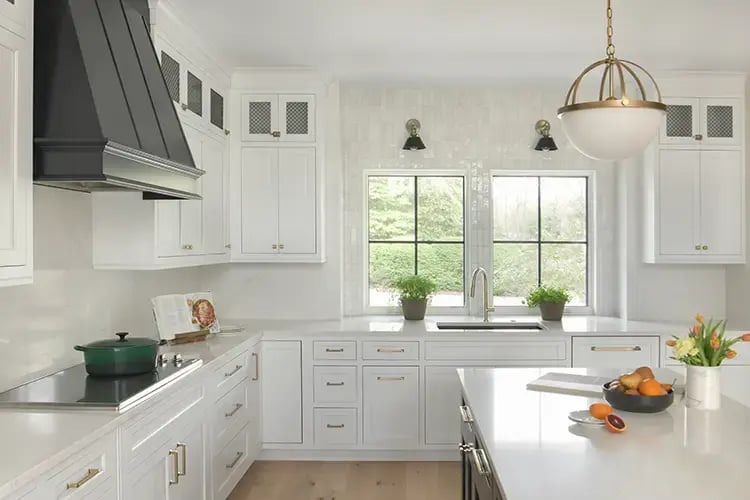 Traditional Transitional Kitchen Remodel in Reston, VA by Denny and Gardner project photo