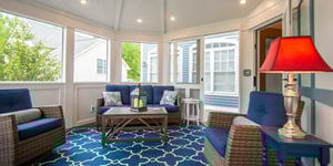 Northern Virginia porch addition by Denny and Gardner