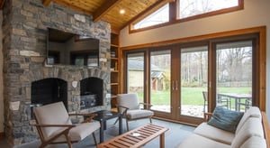 Porch remodel by Denny + Gardner in Northern Virginia